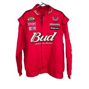NWT Dale Earnhardt Jr. Chase Authentics DriversLine Budweiser NASCAR Jacket SZ L